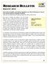 RESEARCH BULLETIN MARCH 27, 2013