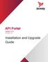 API Portal Version December Installation and Upgrade Guide