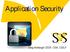 Application Security. Doug Ashbaugh CISSP, CISA, CSSLP.  Solving the Software Quality Puzzle