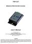 TRP-C37. Ethernet to RS232/422/485 Converter. User s Manual. Printed Apr.2014 Rev 1.3