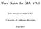 User Guide for GLU V2.0