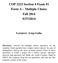 COP 3223 Section 4 Exam #1 Form A Multiple Choice Fall /27/2014