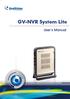GV-NVR System Lite User s Manual