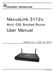 NexusLink 3112u. User Manual. Multi-DSL Bonded Router. Version A1.1, June 04,