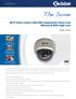 The Dome. HD IP Dome Camera with H264 compression, Power over Ethernet & Wide Angle Lens. Data Sheet. (Model: X100D)