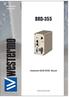 User Guide. Westermo Teleindustri AB BRD-355. Industrial ADSL/VDSL Router.