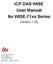 ICP DAS WISE User Manual for WISE-71xx Series