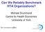 Can We Reliably Benchmark HTA Organizations? Michael Drummond Centre for Health Economics University of York