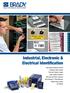 Industrial, Electronic & Electrical Identification
