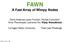 FAWN. A Fast Array of Wimpy Nodes. David Andersen, Jason Franklin, Michael Kaminsky*, Amar Phanishayee, Lawrence Tan, Vijay Vasudevan