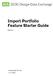 Import Portfolio Feature Starter Guide. Revision 1