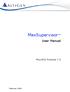 MaxSupervisor. User Manual. MaxACD Release 7.0
