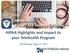 HIPAA Highlights and Impact to your Telehealth Program. Wednesday, Sept 27, 2017