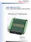 PRODUCT MANUAL. ISM-TRM-ISO-OUT 24-Line, Isolated Output Signaling Conditioning Module. WinSystems