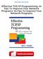 Effective TCP/IP Programming: 44 Tips To Improve Your Network Programs: 44 Tips To Improve Your Network Programs Ebooks Free