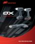 QX Series Precision Screwdriver QX Series Haz Tool CLASS 1 DIVISION 2 CERTIFIED. QX Series Angle Wrench