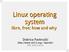 Linux operating system libre, free: how and why. Dobrica Pavlinušić  PBF,