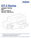 GT-3 Series GARMENT PRINTER PDIP Instruction Manual (Windows / Macintosh)