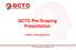 QCTO Pre-Scoping Presentation SAMSA 13 November 2014