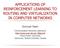 APPLICATIONS OF REINFORCEMENT LEARNING TO ROUTING AND VIRTUALIZATION IN COMPUTER NETWORKS