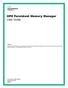 HPE Persistent Memory Manager User Guide
