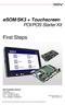 First Steps. esom/sk3 + Touchscreen POI/POS Starter Kit