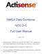 NMEA Data Combiner NDC-2-C. Full User Manual