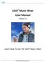 UGO Music Wear User Manual