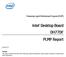 Intel Desktop Board DH77DF. PLMP Report. Previously Logo d Motherboard Program (PLMP) 6/29/2012
