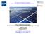IECRE Certification for PV Systems