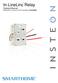 In-LineLinc Relay Owners Manual INSTEON In-LineLinc On/Off, Dual-Band (#2475SDB)