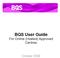 BQS User Guide For Online (Hosted) Approved Centres