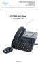 UTT 290 VoIP Phone User Manual