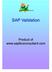 Page 2 SAP Validation Configuration