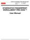 STARWATCH FINGERPRINT ENROLLMENT PRO 2006 User Manual