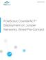 Deployment Guide. ForeScout CounterACT Deployment on Juniper Networks: Wired Pre-Connect