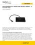 Mini DisplayPort to HDMI Multi-Monitor Splitter - 3- Port MST Hub