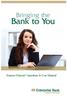 Bringing the. Bank to You. Express Deposit SM Operation & User Manual