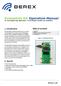 Evaluation Kit Operation Manual For DSA (Digital Step Attenuator) / DVGA (Digital Variable Gain Amplifier)
