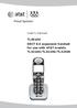 User s manual. TL30100 DECT 6.0 expansion handset for use with AT&T models TL32100/TL32200/TL32300