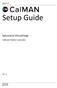 Setup Guide. SpectraCal VirtualForge. Software Pattern Generator. Rev. 1.2