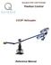 Aerospace Plant: 3-DOF Helicopter. Position Control. 3-DOF Helicopter. Reference Manual