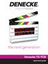 Timecode Systems. In collaboration with. the next generation. Denecke TS-TCB. quick start guide