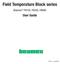 Field Temperature Block series