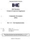 IHE Pharmacy Technical Framework Supplement. Community Prescription (PRE) Rev. 1.8 Trial Implementation