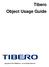 Tibero Object Usage Guide
