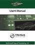 User s Manual. FilterBank Every EQ Ever Made. McDowell Signal Processing, LLC