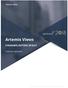 Artemis Views STANDARD EDITION Release Notes. Published: April Artemis Views Standard Customer Release Notes