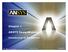 May 11, ANSYS, Inc. All rights reserved. ANSYS, Inc. Proprietary Inventory #