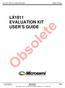 Obsolete LX1811 EVALUATION KIT USER S GUIDE LX1811 EVALUATION BOARD USER GUIDE
